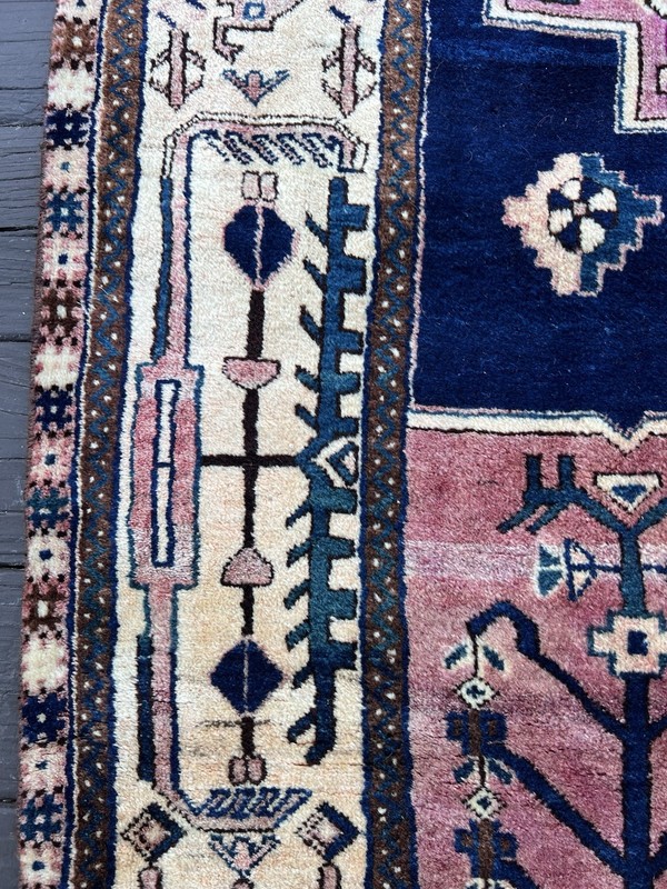 5 ft X 6.7 ft Fine Semi Antique Handmade Geometric Perssian Oriental Area Rug gallery
