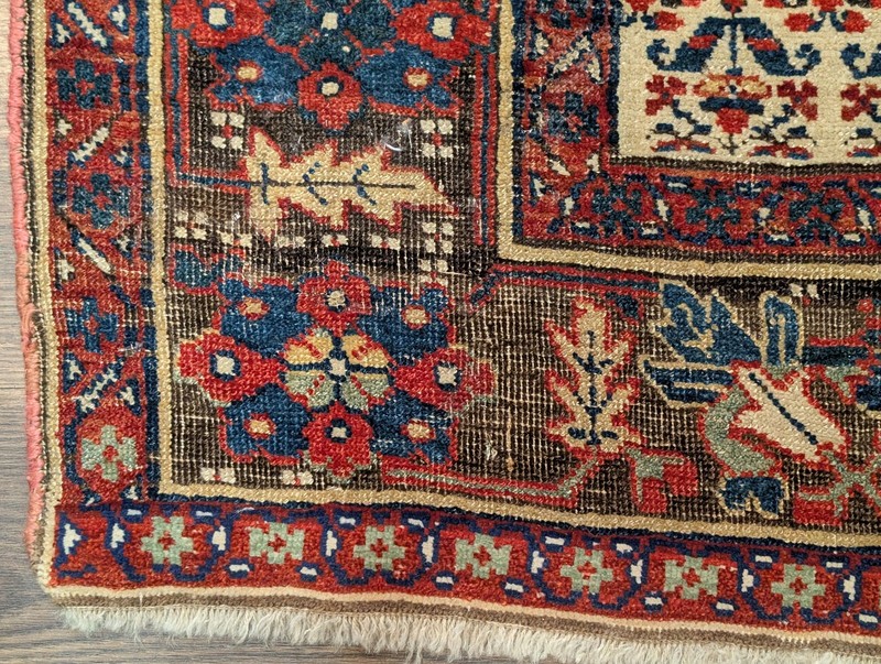Antique Per'sian Runner Rug 3x15, Bidjar Runner, Rare gallery