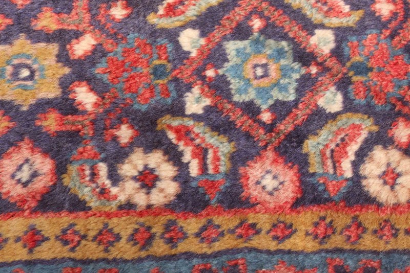 Vintage Hand-Knotted Area Rug 4'8" x 8'5" Traditional Wool Carpet gallery