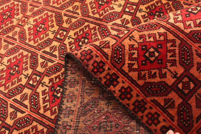 Vintage Traditional Hand-Knotted Area Rug 2'0" x 5'11" Oriental Wool Carpet gallery