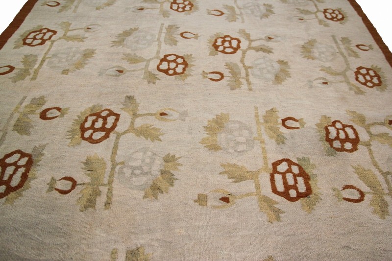 6x9 Antique Authentic Handwoven Bessarabian Kilim 175cmx 264cm gallery