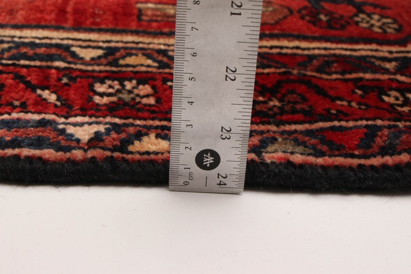 Vintage 3'9" x 8'0" Traditional Hand Knotted Vegetable Dye Wool Area Rug gallery