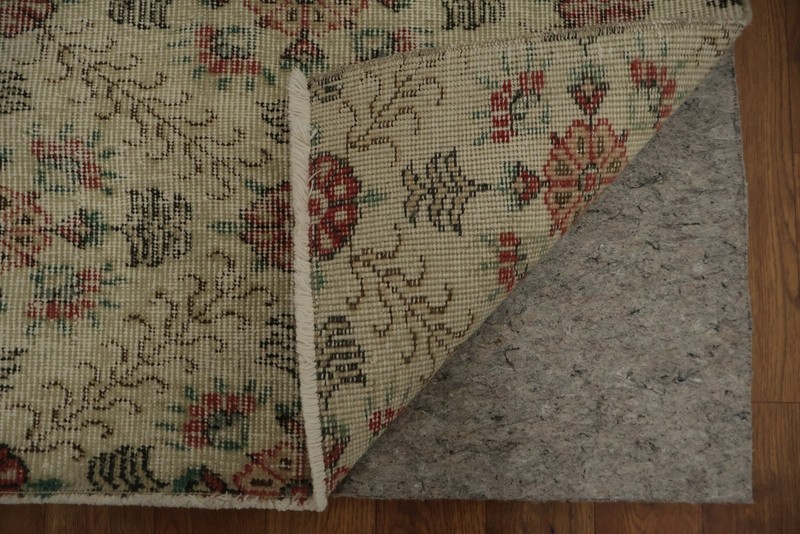 Anatolian Turkish Area Rug 6x10 Ft Hand-Knotted Floral Wool Oriental Carpet gallery