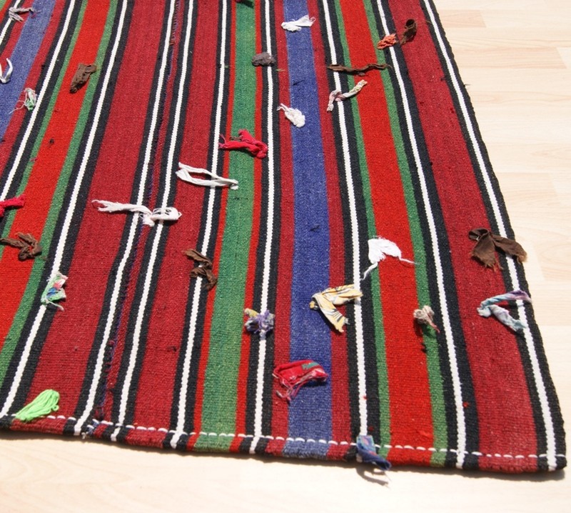 TURKISH KILIM WOOL HAND WOVEN RECTANGLE MULTI COLORED KELIM 30+ AREA RUGS 8X9ft gallery