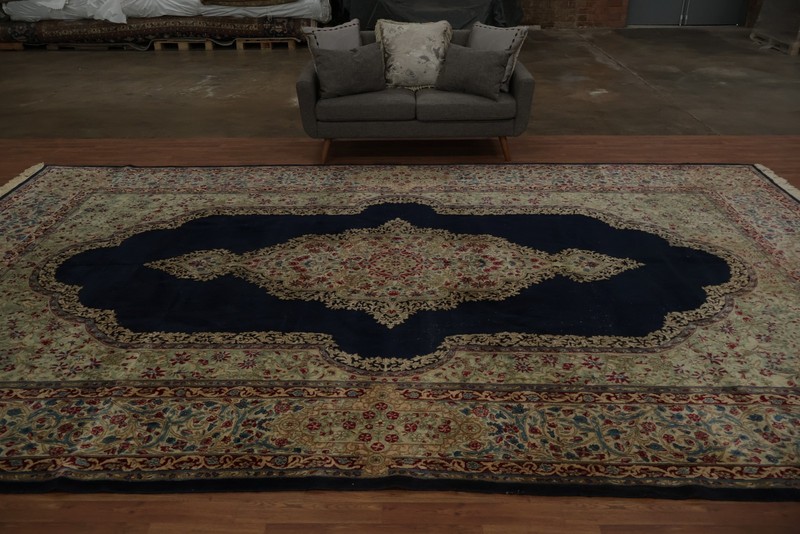 Antique Traditional Large Rug 10x17 Vegetable Dye Handmade Masterpiece Carpet gallery