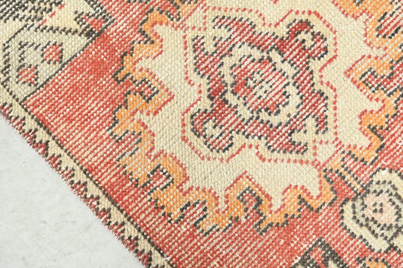 2x3 Turkish Door Mat Rug Hand-Knotted Mini Carpet Vintage Small Rug Boho,749 gallery