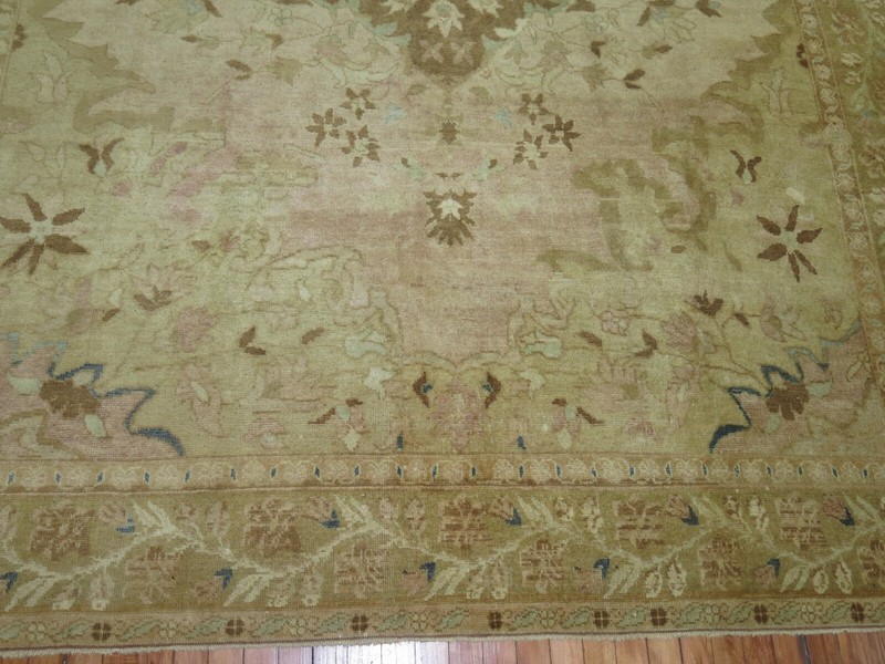 Vintage Turkish Oushak Ushak Rug Size 7'11''x12'1'' gallery