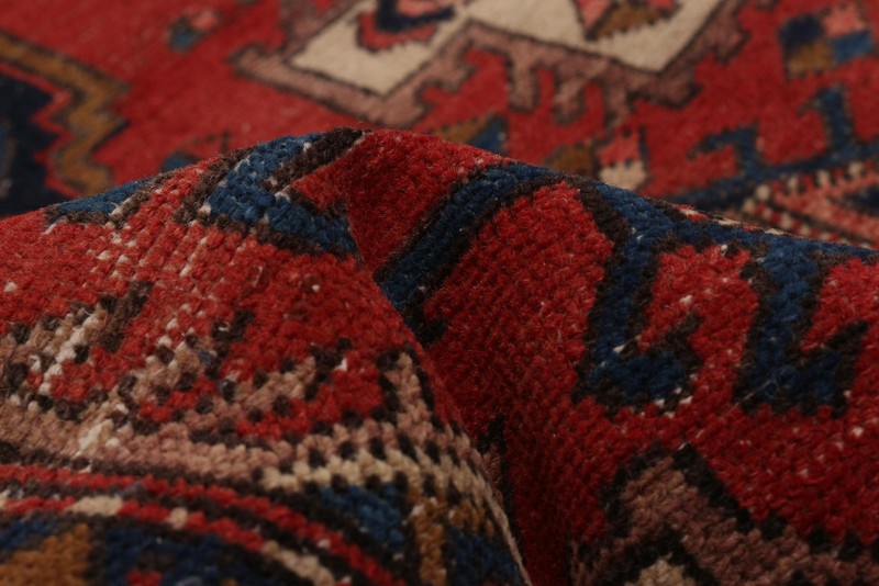 Vintage Hand-knotted Runner Rug 3'2" x 11'0" Traditional Oriental Wool Carpet gallery