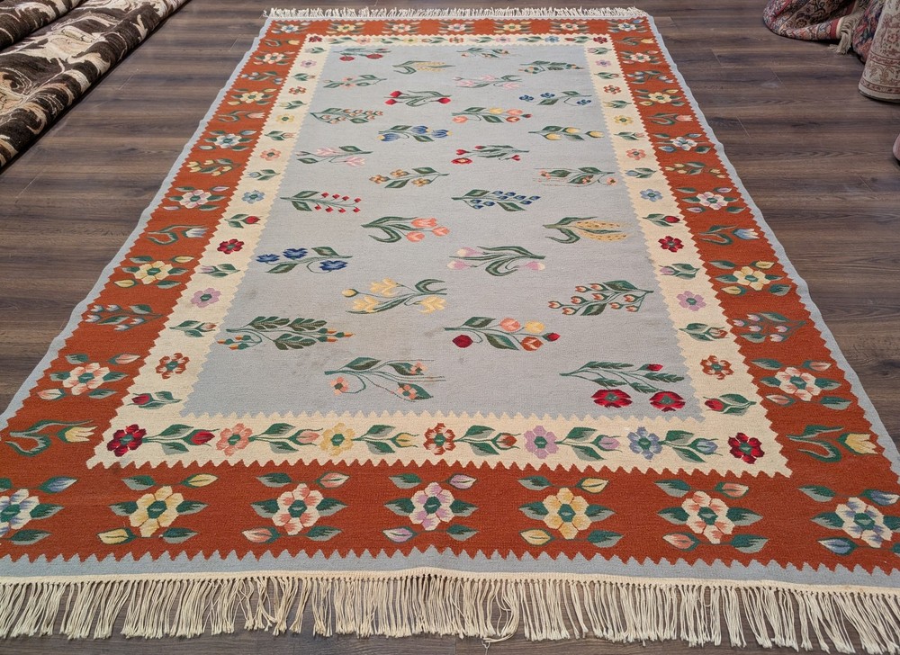 Romanian Kilim Rug 6x9