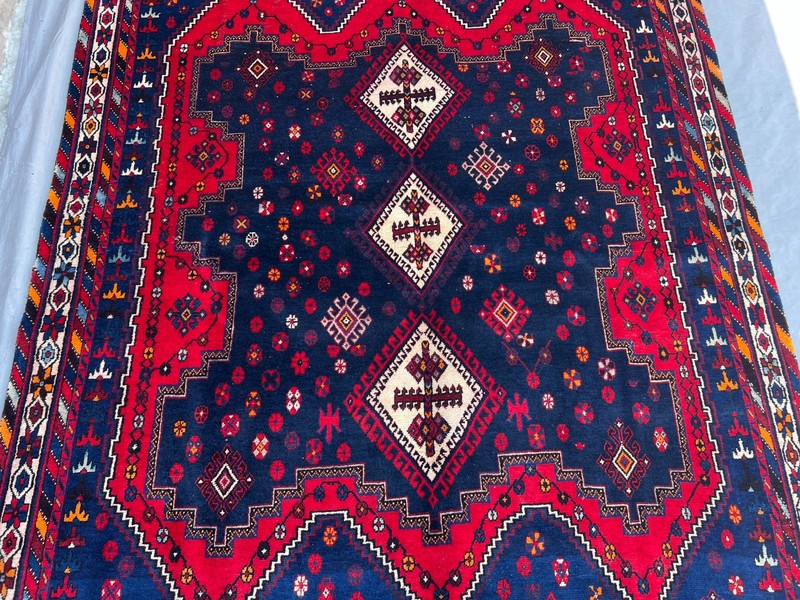 COLLECOTRS ITEM Antique Stunning Natural Vegetable Dye Kazak Caucasian Carpet gallery
