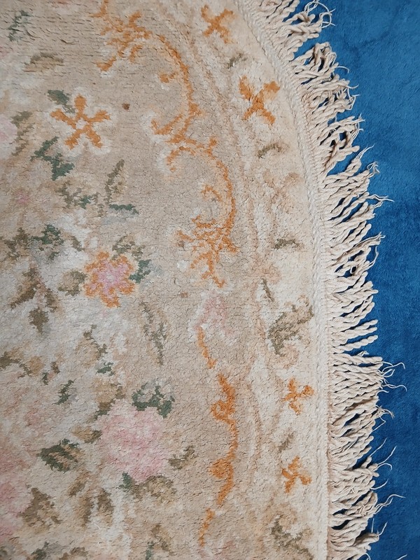 Antique Hand Made Chinese Rug 51x39 1920) gallery