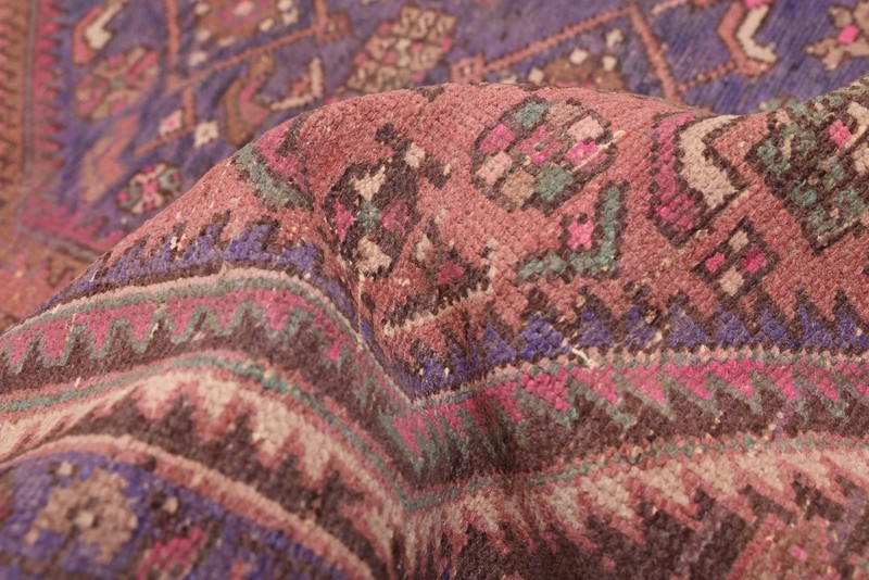 Vintage Hand-Knotted Area Rug 4'2" x 6'4" Traditional Wool Carpet gallery