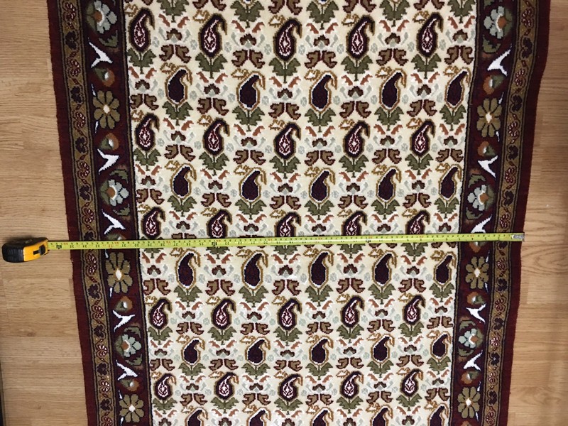 100% Hand Made Wool Rug With A Touch Of Silk gallery