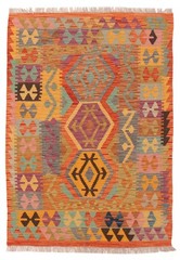Vintage 3’5″ x 5’1″ Traditional Wool Hand Woven Oriental Area Rug