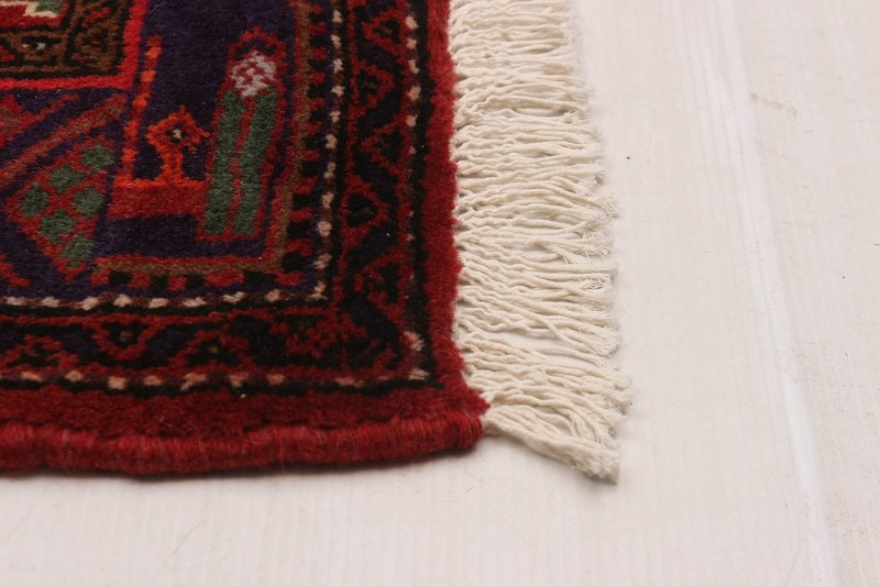 Traditional Vintage Hand-Knotted Area Rug 3'10" x 6'7" Oriental Wool Carpet gallery