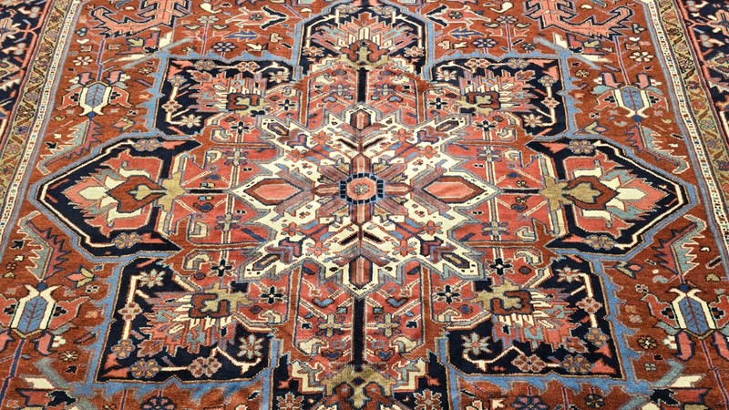 Antique Heriz Circa 1920 gallery