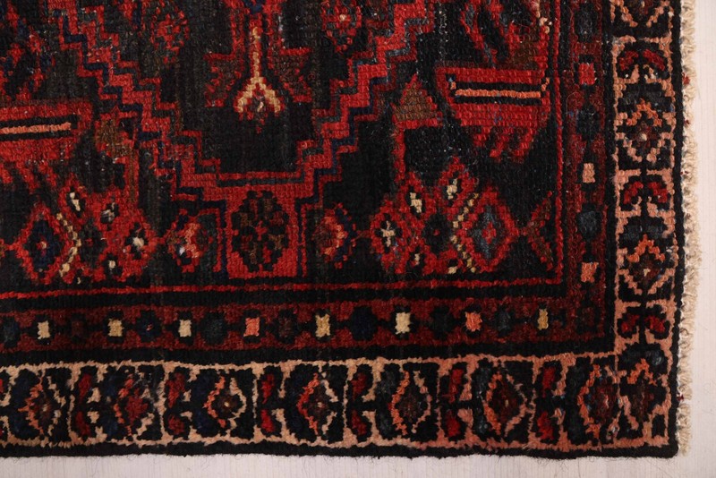 Vintage Hand-Knotted Area Rug 3'7" x 6'0" Traditional Wool Carpet gallery