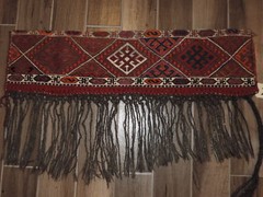 11″ x 42″ Handmade Oriental Wool Bag