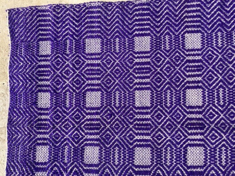 Vintage Handmade Geometric Traditional Wool Area Rug 210x164 cm gallery