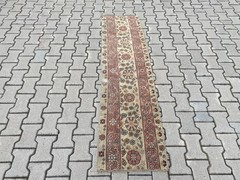 1.7×6.5ft, Turkish runner rug, Vintage rug, Brown rug, Narrow rug, Bohemian rug