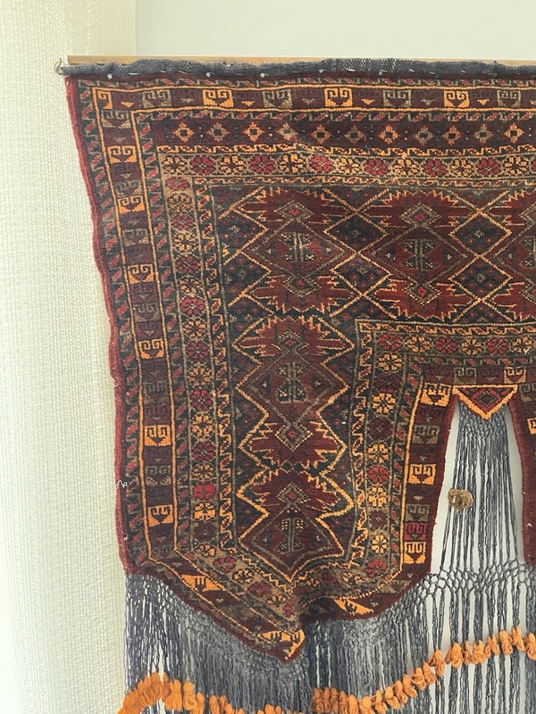 Antique Turkmen Tekke Khalyk Ersari Tent Decoration Original Wall Hanging gallery