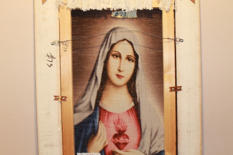 Persian Tabriez Mary Picture Rug gallery
