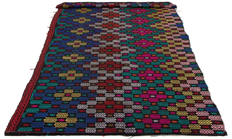Vintage 4'7" x 22'8" Traditional Wool Hand Woven Oriental Area Rug gallery