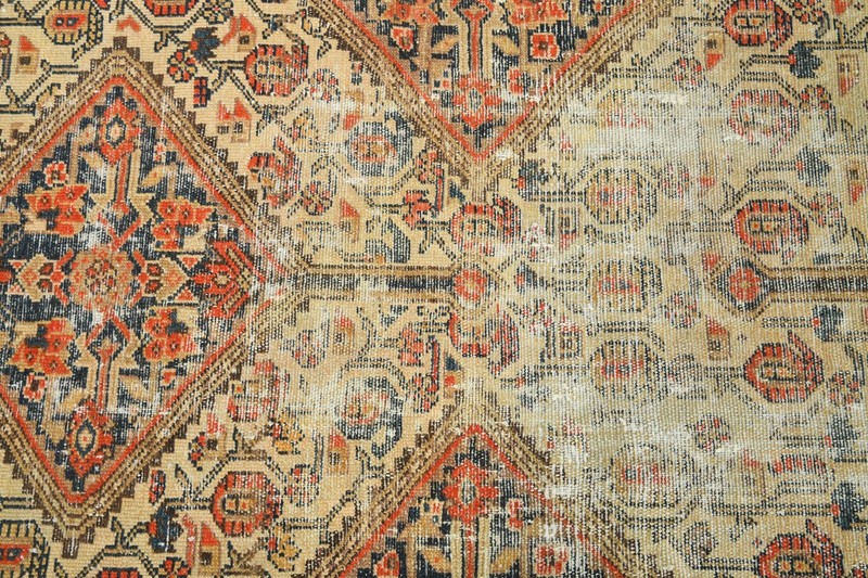 vintage small rug hand made oushak turkish runner rug 2x5 oriental carpet 893 gallery