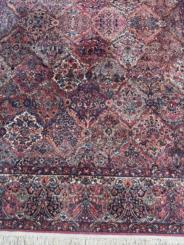 Karastan Rugc Multicolor Panel Kirman Rug #717, Wool 700 8.8 x 12 gallery