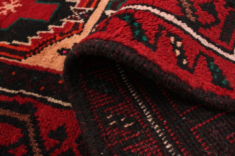 Vintage 3'1" x 6'3" Traditional Hand Knotted Vegetable Dye Wool Area Rug gallery
