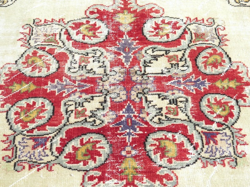 Vintage Oriental Large Carpet Handwoven Floor Rugs Antique Home Decor 85"x125" gallery