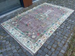 Large rug, Turkish rug, Wool rug, Vintage rug, Handmade rug | 6,2 x 9,9 ft