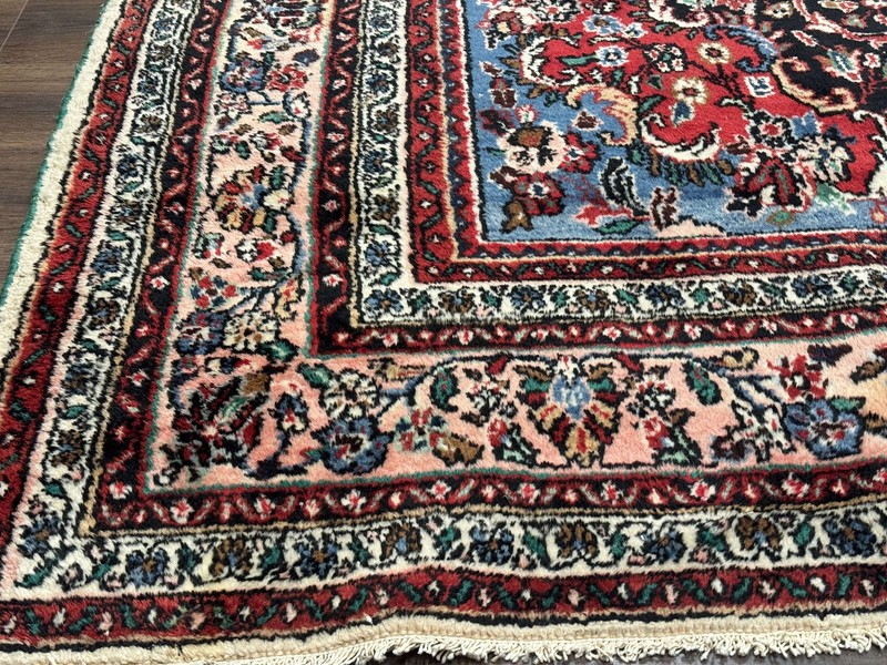 Palace Size Per'sian Rug 10 x 21 Antique Bibikabad Carpet Handmade Antique Ivory gallery