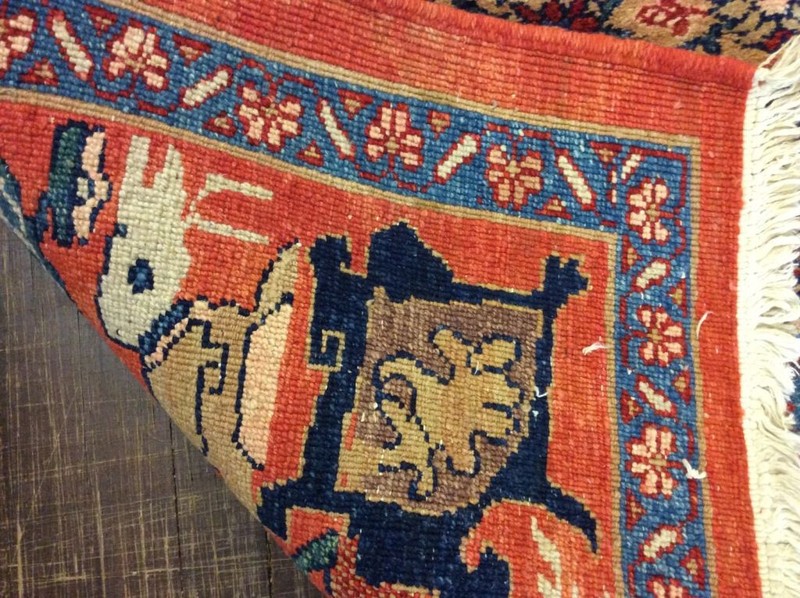 Authentic Turkish 1970's Azeri Rug Hand Knotted By Woven Legends gallery
