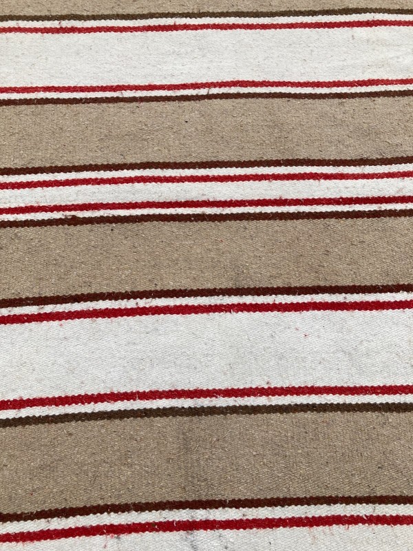 Vintage Handmade Traditional Navajo Native American Floor Rug Carpet 134x74 cm gallery