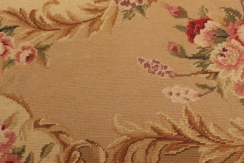 Vintage 6'0" x 6'0" Traditional Wool Hand Woven Oriental Area Rug gallery