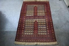 COLLECTORS’ PIECE Vintage Gorgeous Hatchulu Purda Turkoman Carpet
