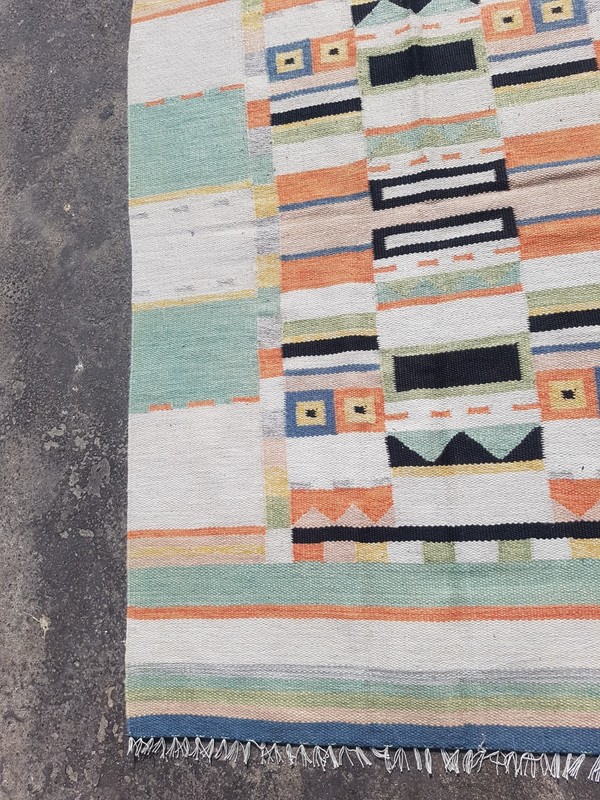 Vintage Traditional Handmade Beautiful Moroccan Floor Rug Carpet 156x115 cm gallery