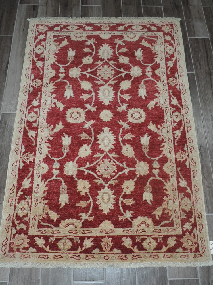 5x4ft. Handmade Afghan Chobi Wool Rug