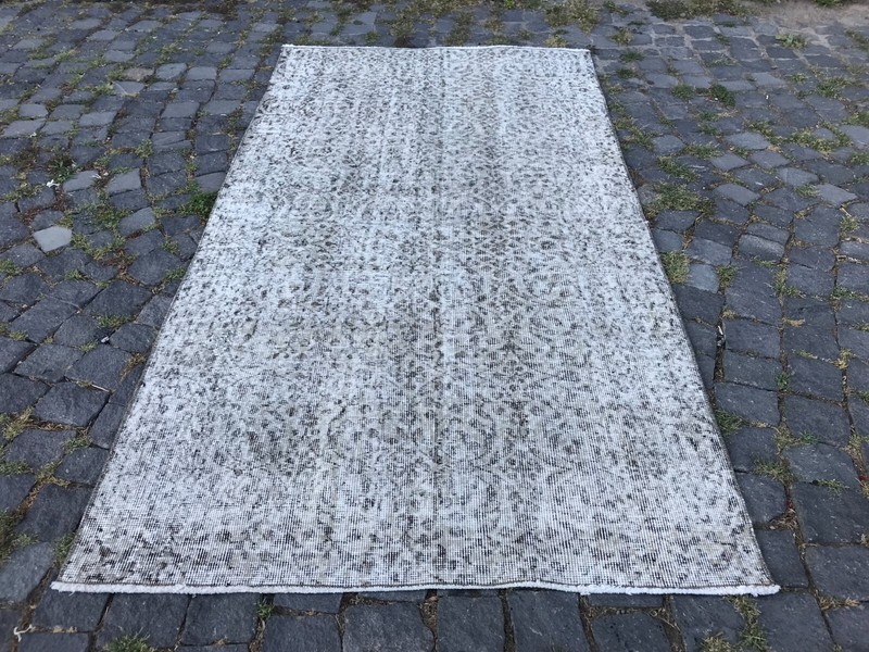 Handmade Rug Turkish Area Rug Vintage Rug Oushak Rug Antique Rug Bohemian Rug gallery