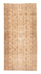 Vintage Traditional Hand-Knotted Area Rug 3’2″ x 6’3″ Oriental Wool Carpet