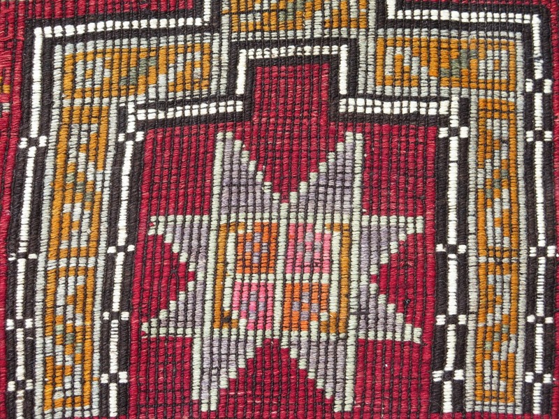 Anatolia Small Kilim, SmallRug, Doormat, Bedroom Rug, Cute Rug, Mini Rug 35"x46" gallery