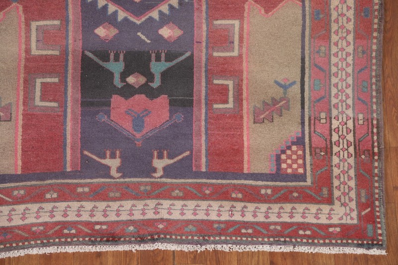 Traditional Geometric Pattern Handmade Wool Area Rug 5x9 ft Living Room Carpet gallery