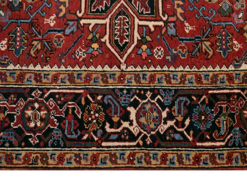 Turkish Rug", Vintage Rug, Area Ru 4'7 x 6'3 feet, Oushak Rug, Antique Rug gallery