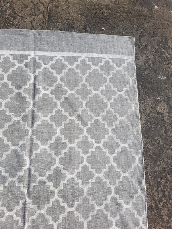 Vintage Printed Traditional Beautiful Moroccan Floor Rug Carpet 198x132 cm gallery