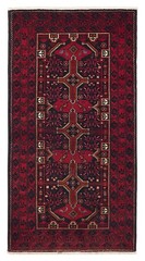 Vintage 3’5″ x 6’8″ Traditional Hand Knotted Vegetable Dye Wool Area Rug