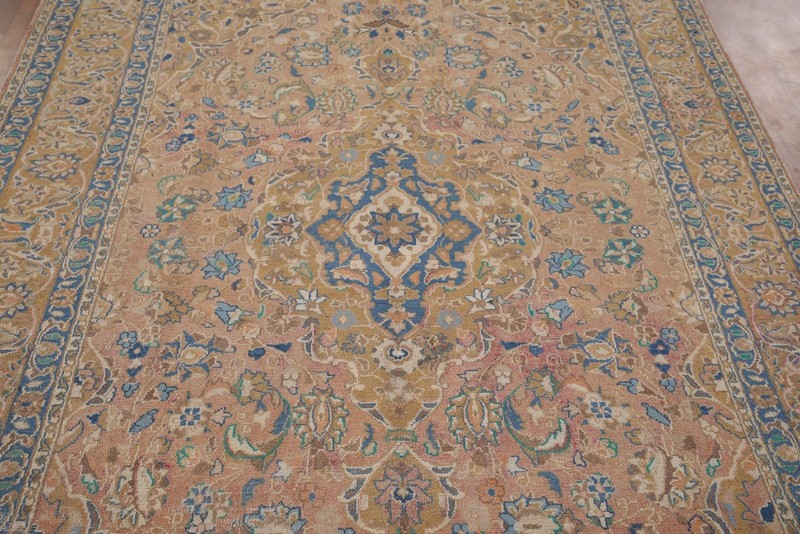 Handmade Floral Area Rug 6x10 Wool Hand-knotted Classic Home Decor Carpet gallery