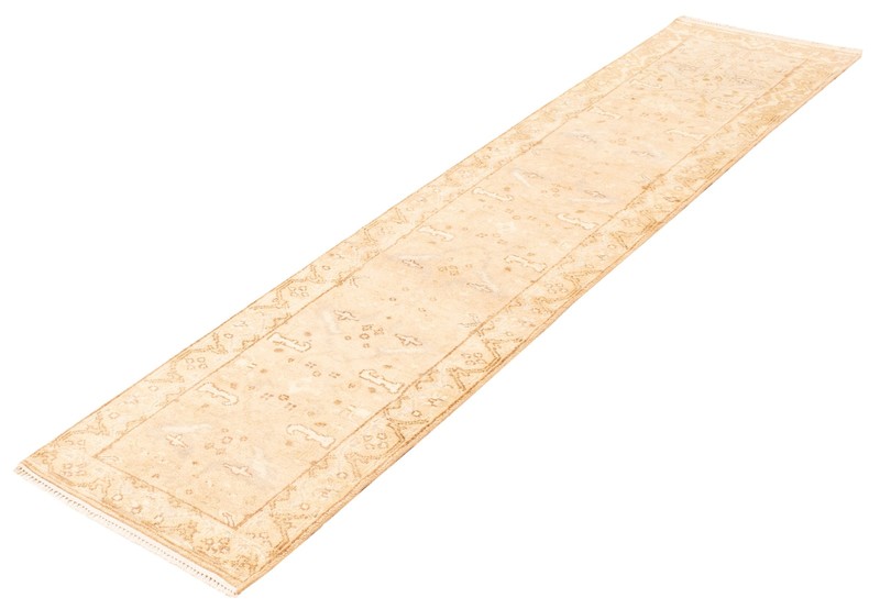 Vintage Hand-knotted Runner Rug 2'8" x 11'8" Traditional Oriental Wool Carpet gallery