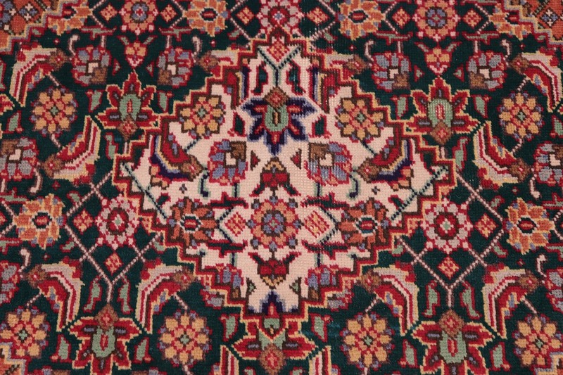 Exceptional Hand-Knotted Wool Area Rug - Stepped Diamond Medallion 10'0" x 12'7 gallery
