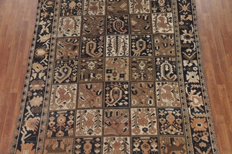 Garden Design Handmade Area Rug 7x10 Vintage Traditional Tribal Room Size Carpet gallery